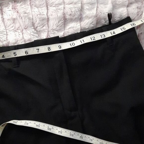 Roberto Cavalli Black Women Wool Blend Slit Hip Pockets Tuxedo Pants IT 48 US 12 - Picture 7 of 13